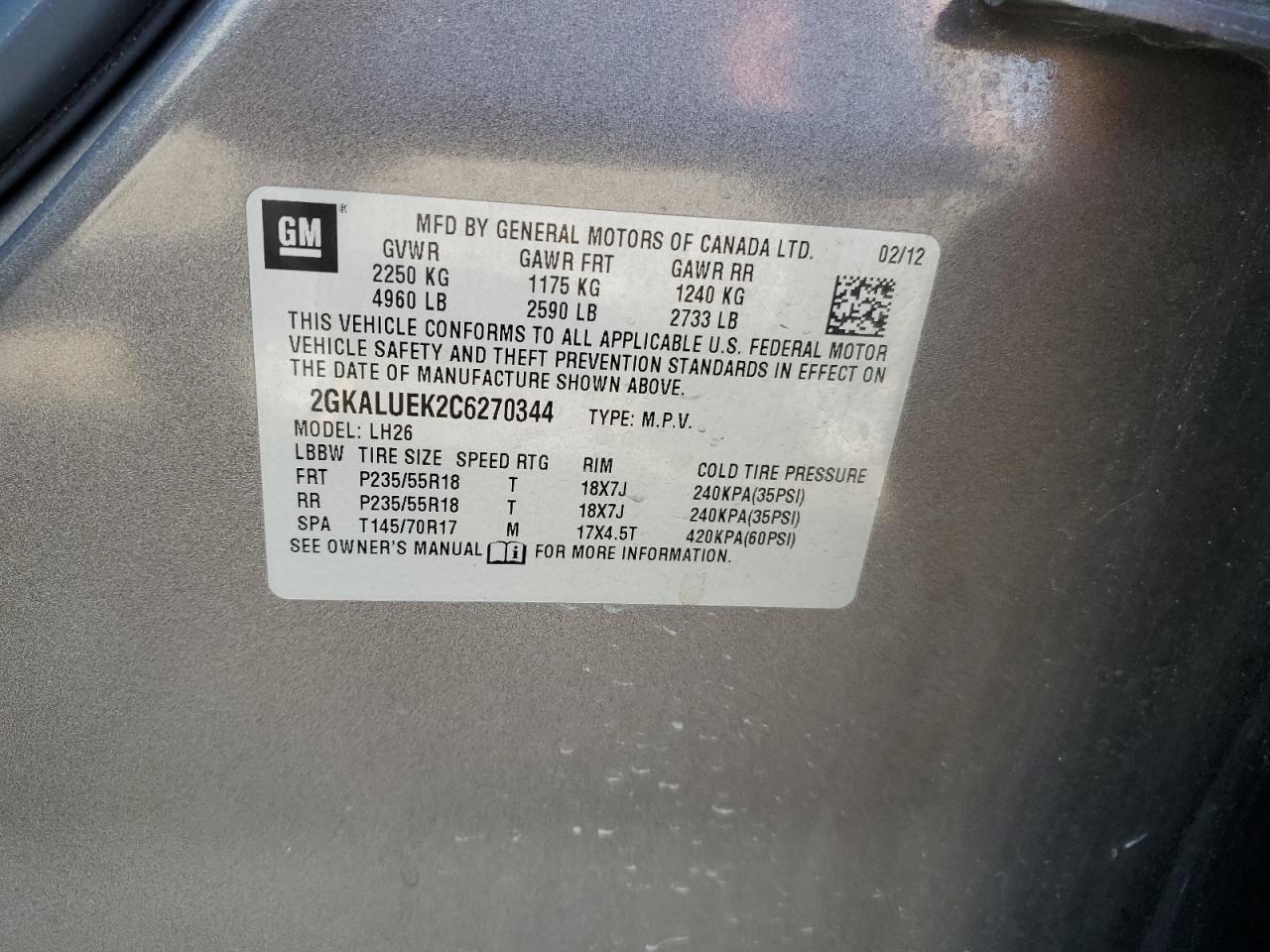 2012 GMC Terrain - Image 15