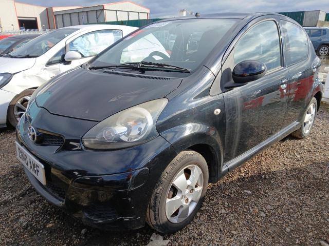 2010 TOYOTA AYGO BLACK