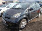 2010 TOYOTA AYGO BLACK for sale at Copart ROCHFORD