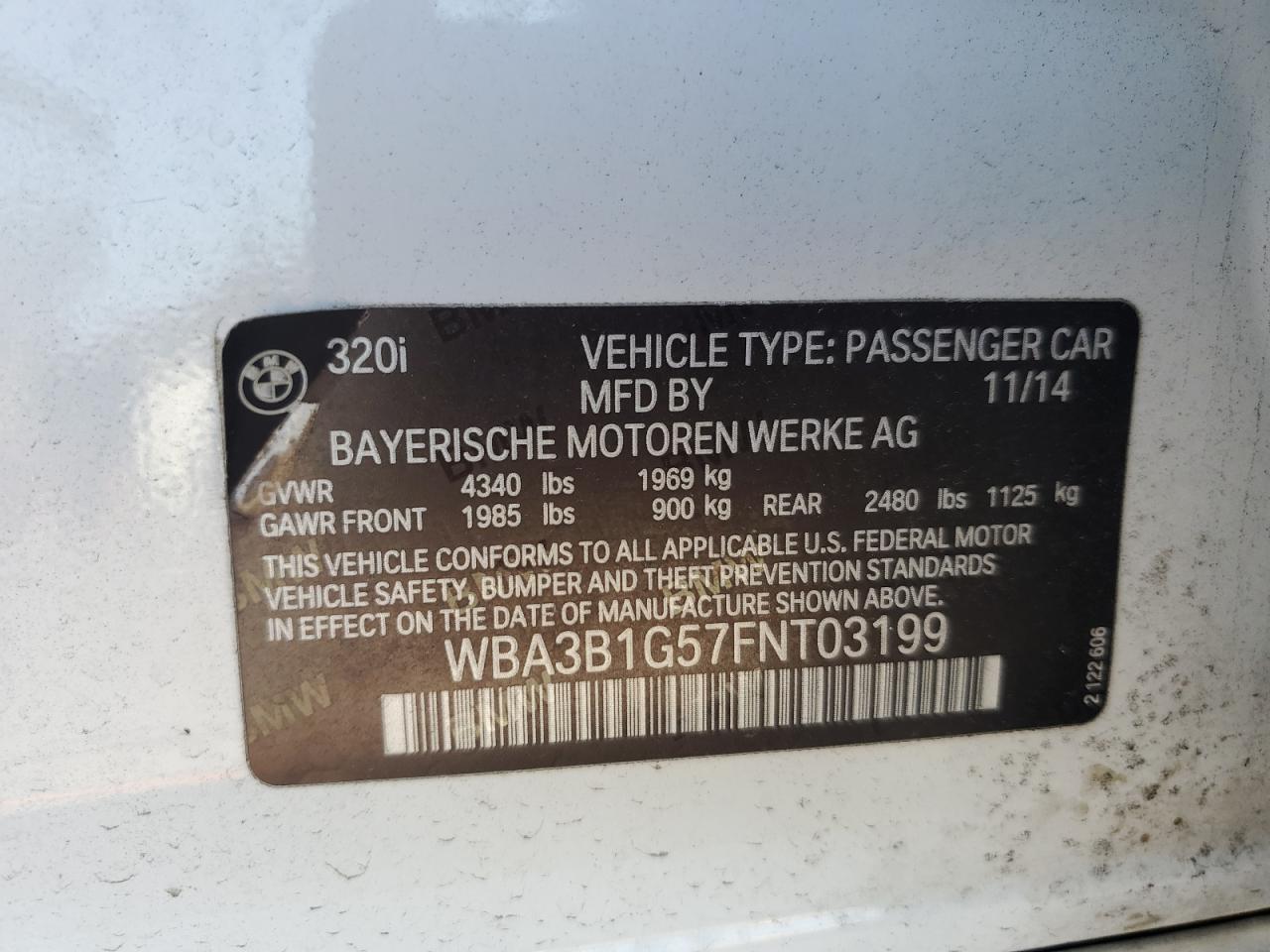 2015 BMW 3er - Image 12