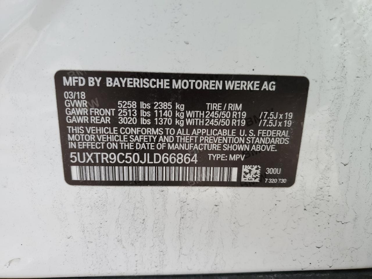 2018 BMW X3 - Image 14
