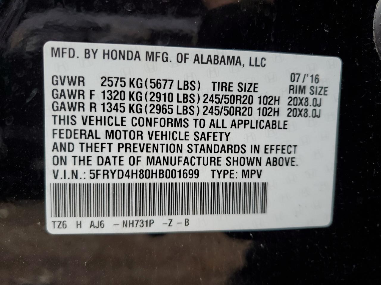 2017 Acura MDX - Image 13
