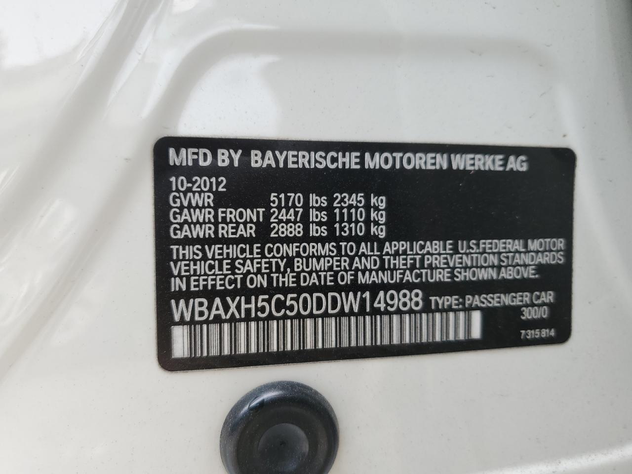 2013 BMW 5er - Image 12