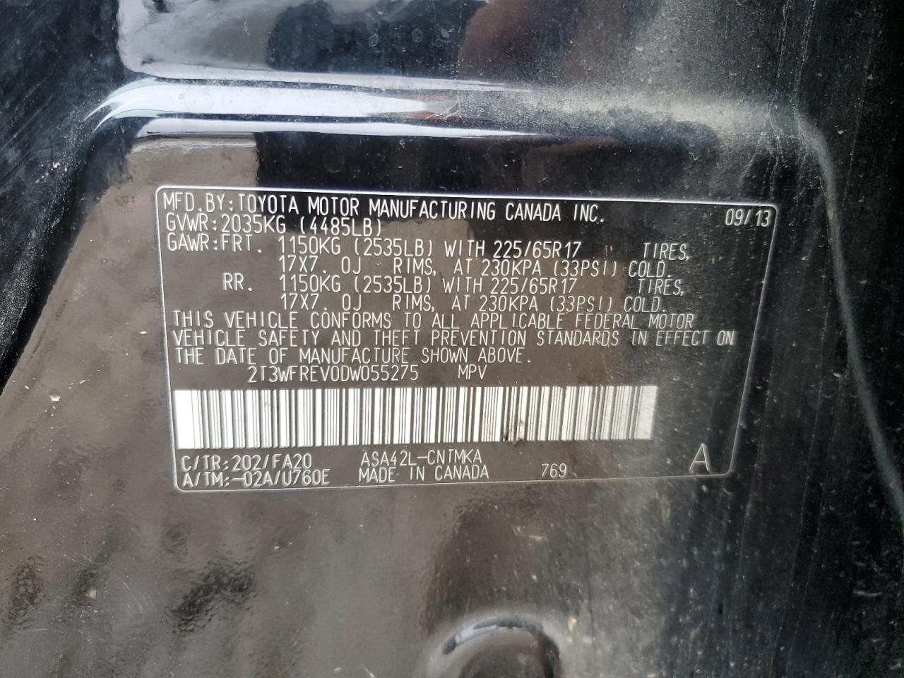 2013 Toyota RAV 4 - Image 16