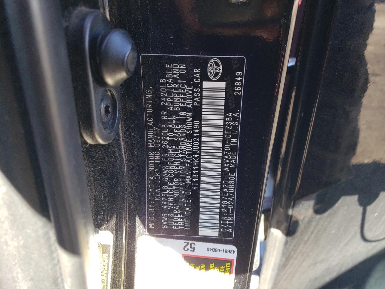 2018 Toyota Camry - Image 13