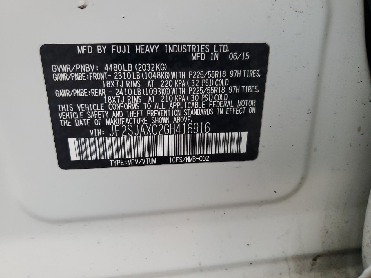 2016 Subaru Forester - Image 13