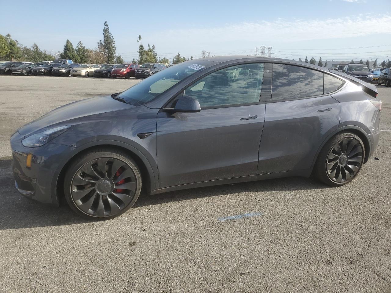2022 Tesla Model Y for Sale in Rancho Cucamonga, CA - Rear End