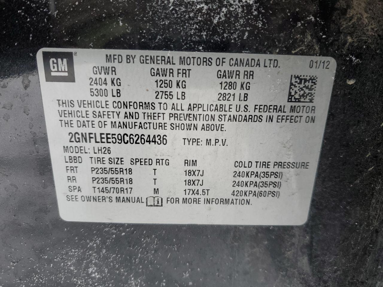 2012 Chevrolet Equinox - Image 15