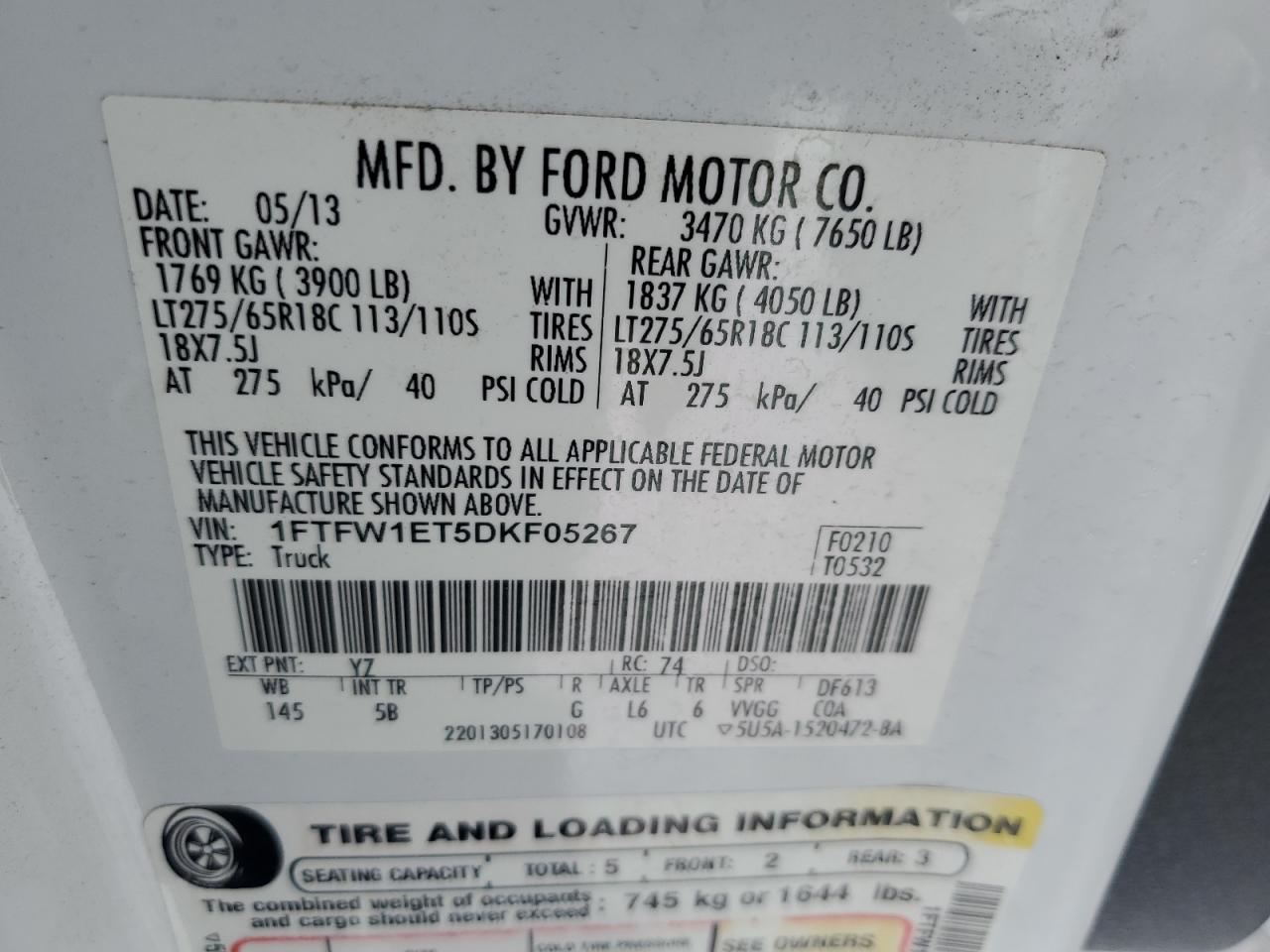 2013 Ford F-150 - Image 12