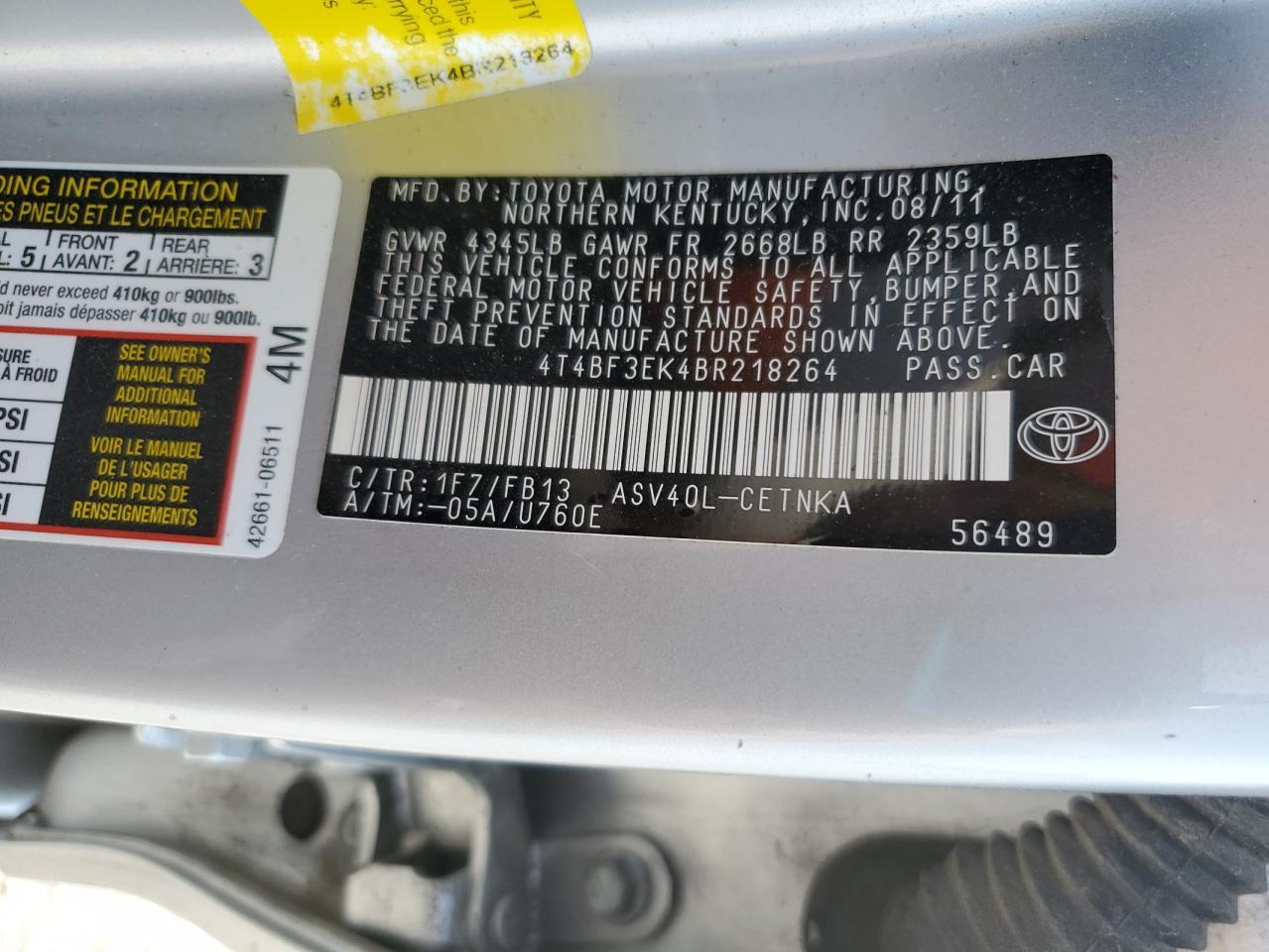 2011 Toyota Camry - Image 14