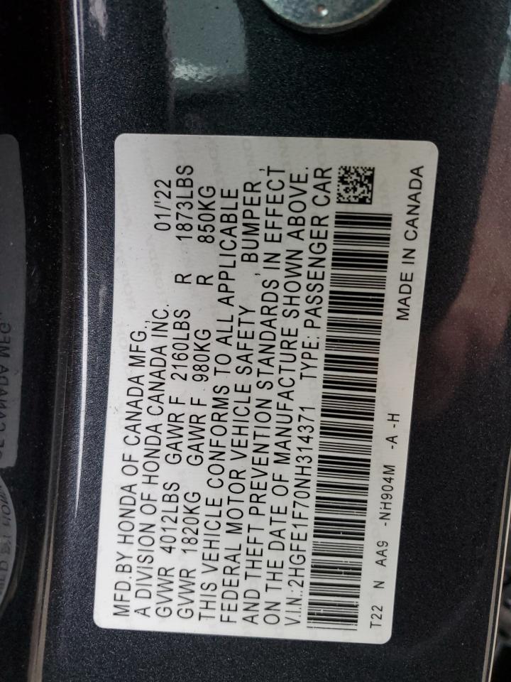 2022 Honda Civic - Image 12