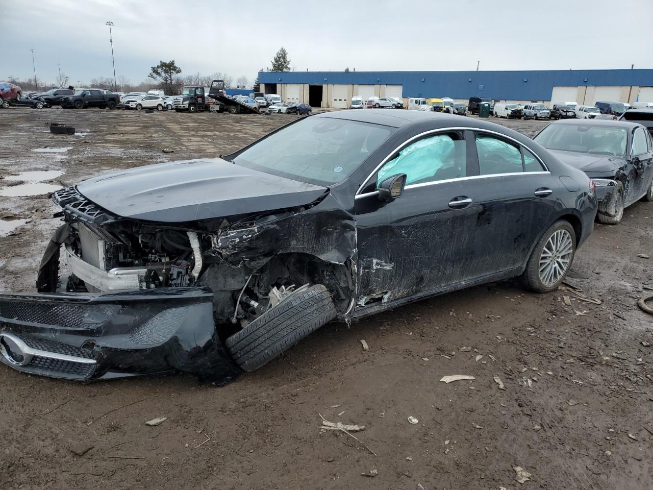 2022 Mercedes-Benz Cla 250 4Matic de vânzare în Woodhaven, MI - Front End