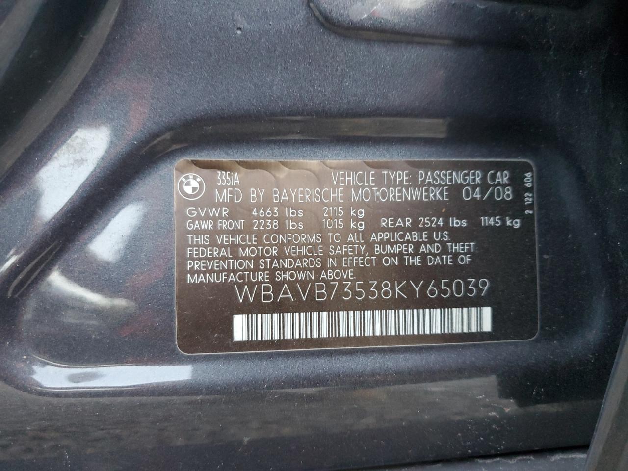 2008 BMW 3er - Image 13