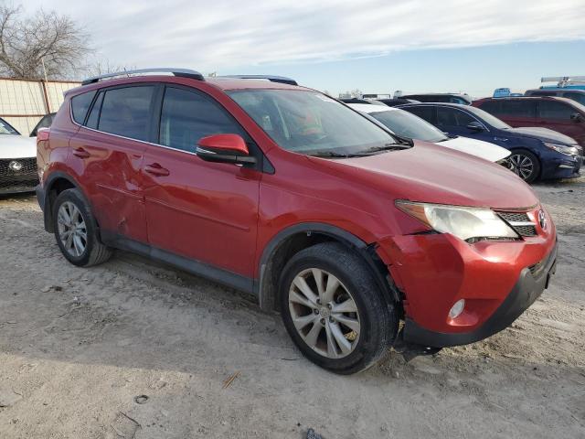  TOYOTA RAV4 2015 Красный