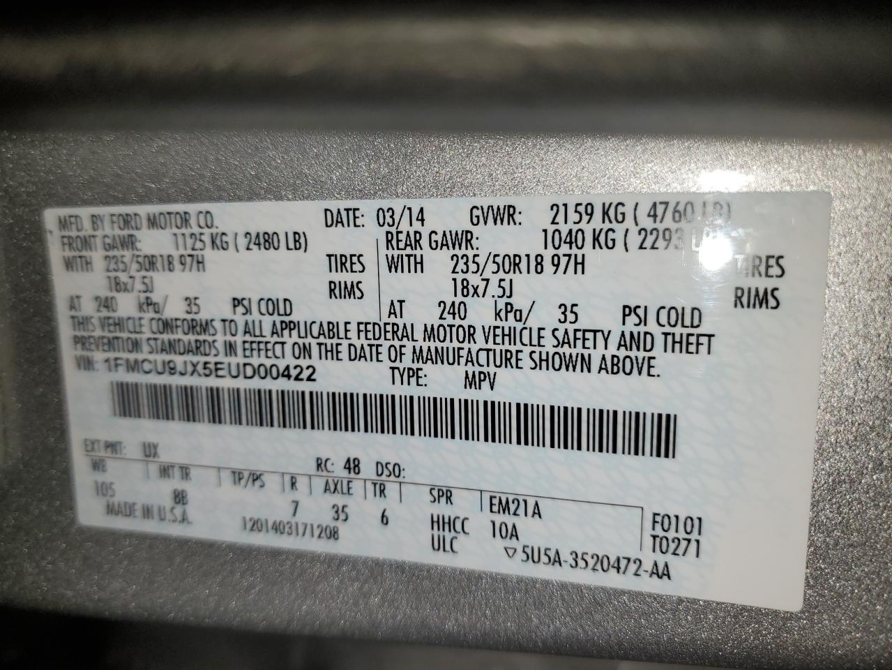 2014 Ford Escape - Image 14