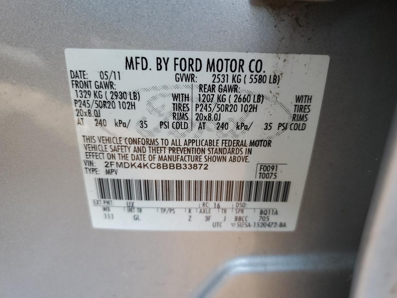 2011 Ford Edge - Image 14