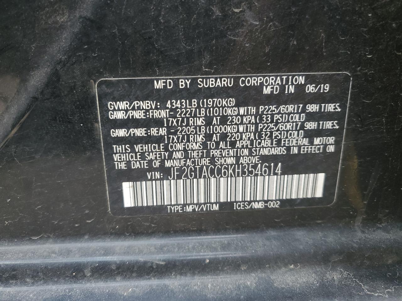 2019 Subaru XV - Image 13