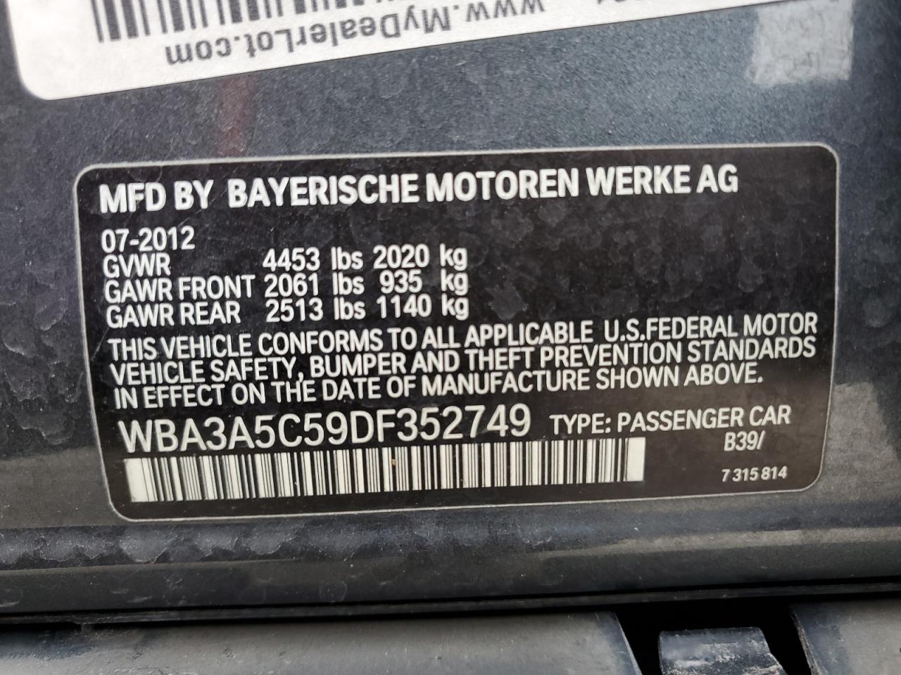 2013 BMW 3er - Image 13