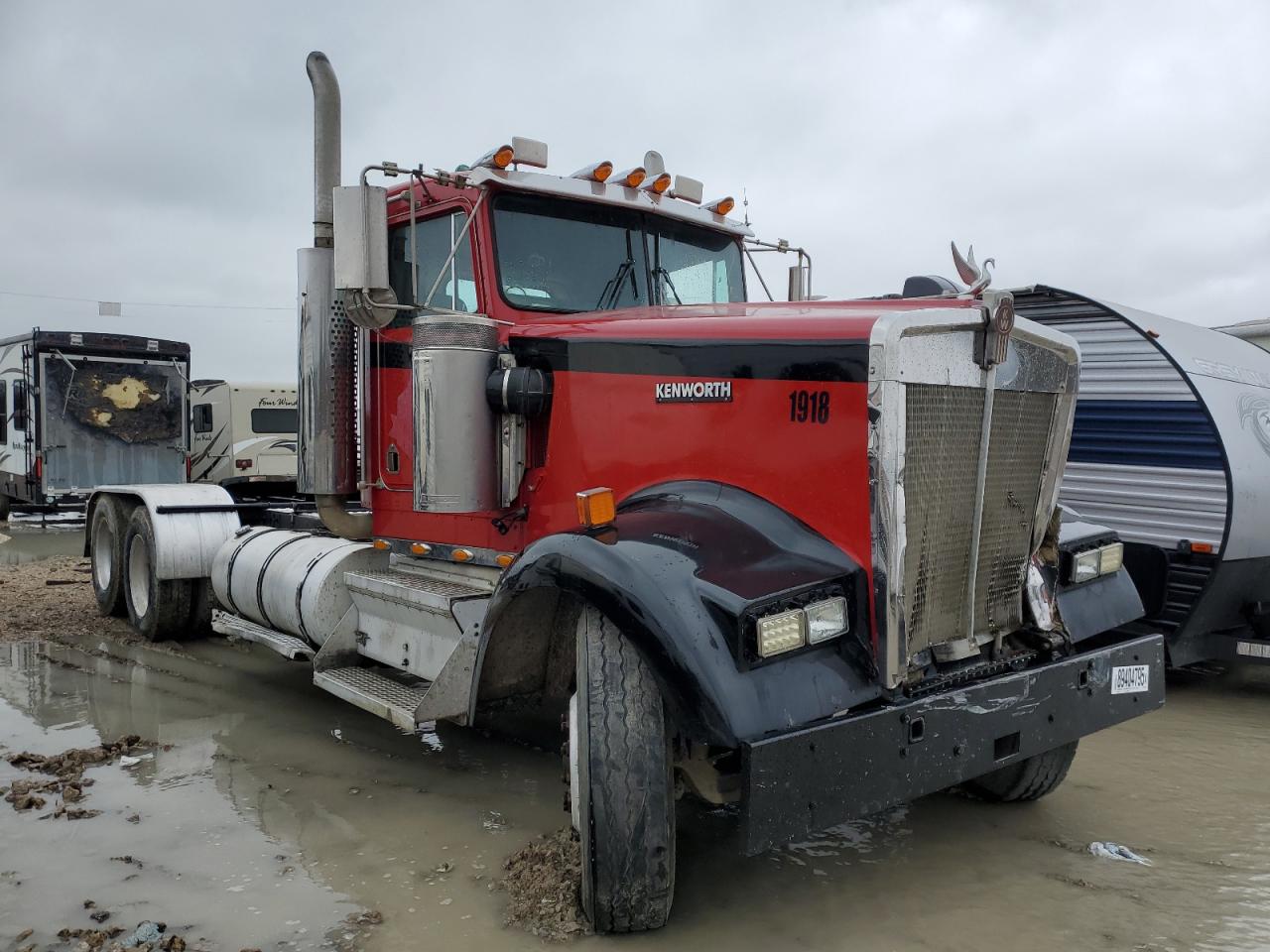 1992 Kenworth W900 Semi Truck en Venta en Grand Prairie, TX - Front End
