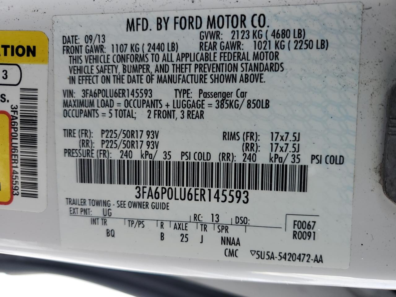 2014 Ford Fusion - Image 12