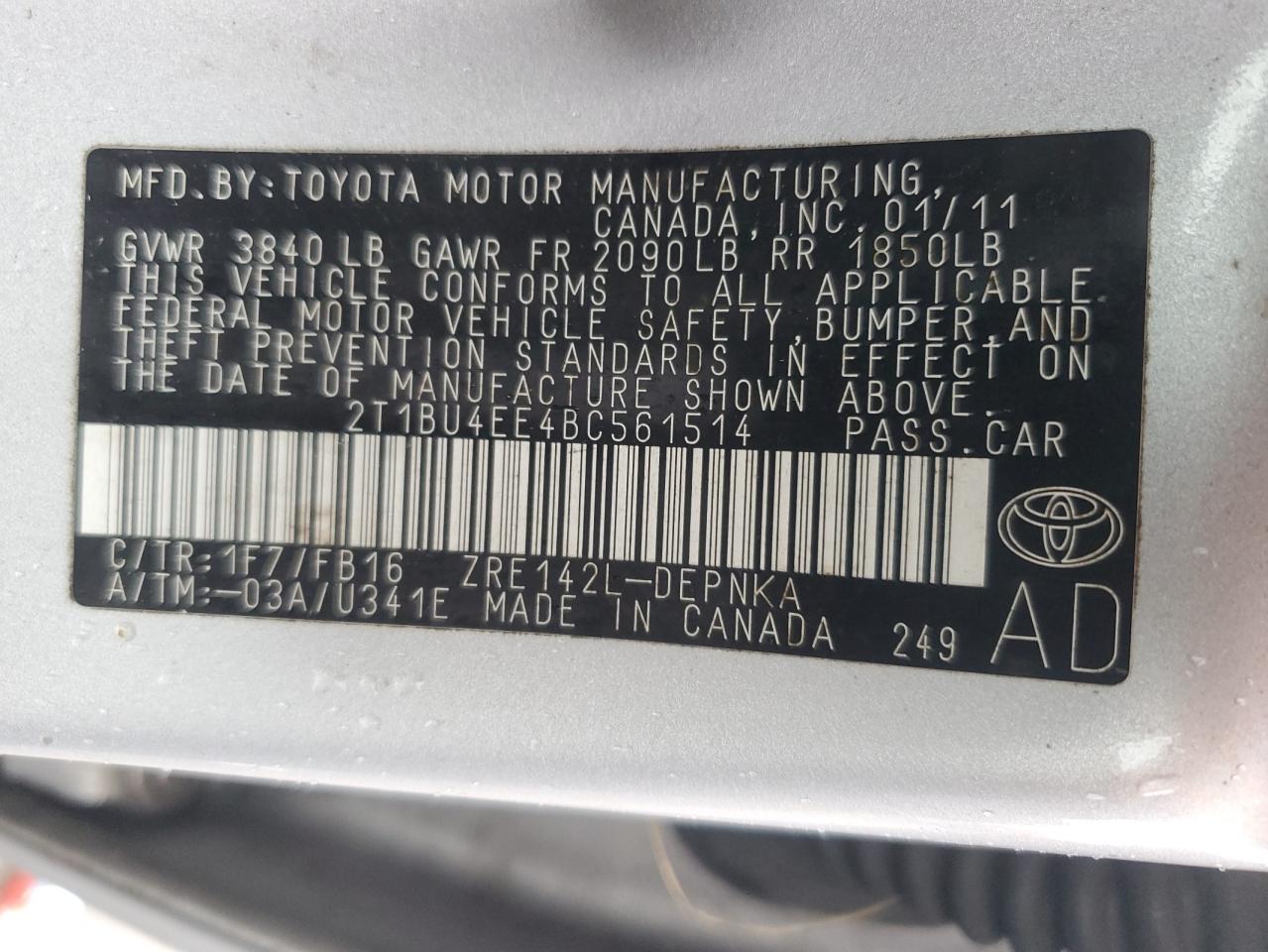 2011 Toyota Corolla - Image 14