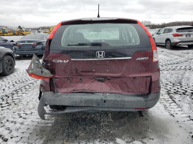 Parquets HONDA CRV 2014 Czerwony