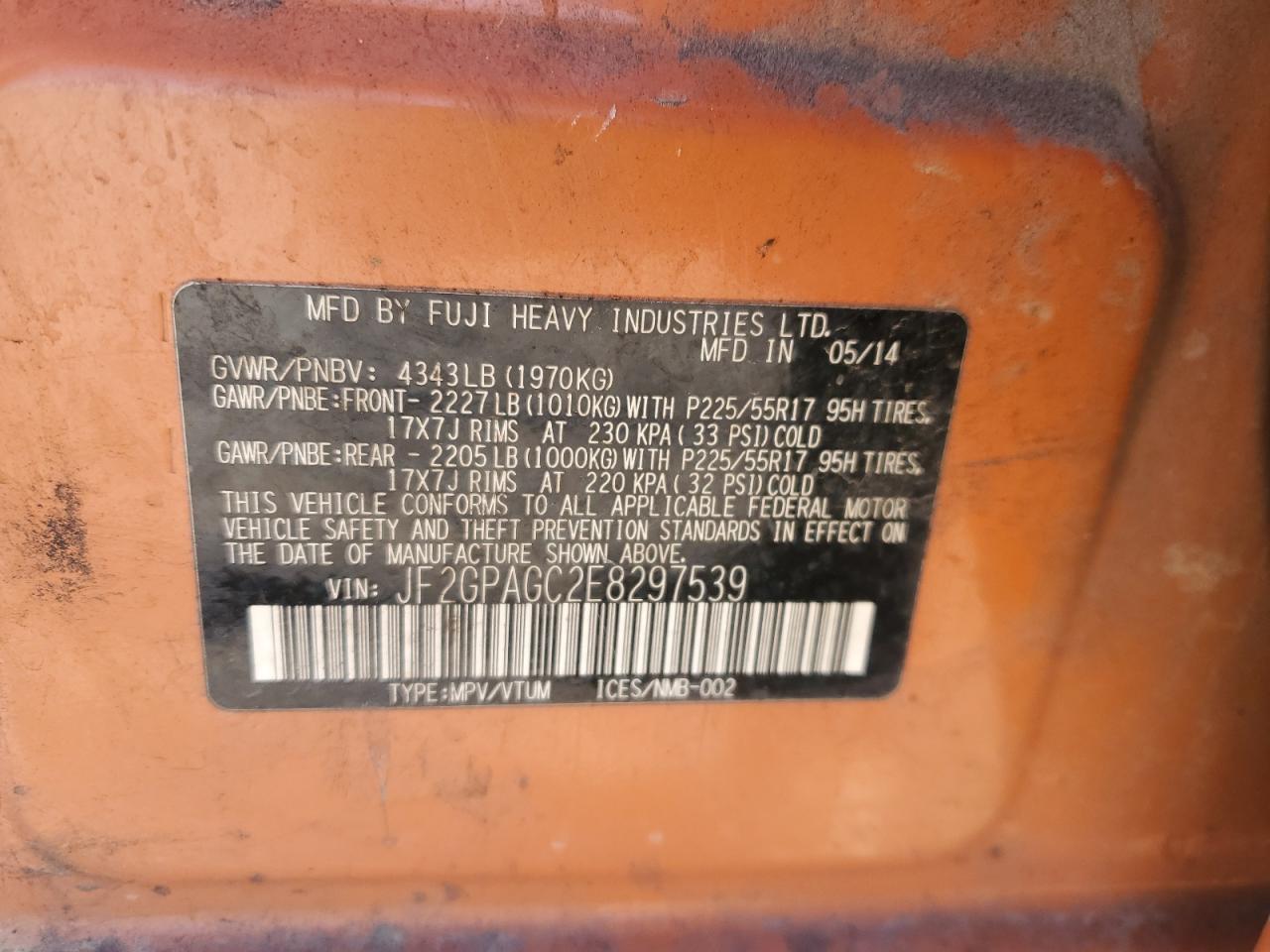 2014 Subaru XV - Image 15