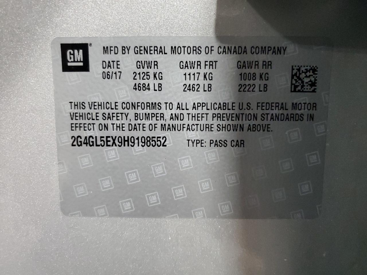 2017 Buick Regal - Image 14