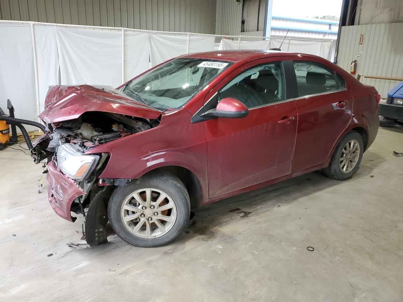 2020 Chevrolet Sonic Lt na sprzedaż w Lufkin, TX - Front End