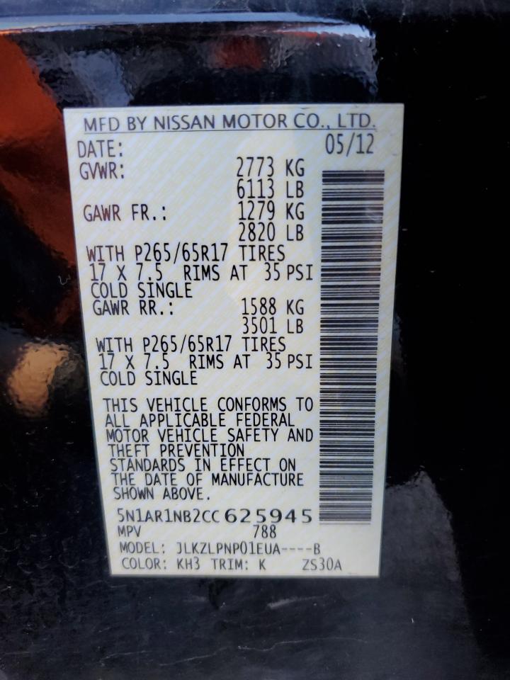 2012 Nissan Pathfinder - Image 13