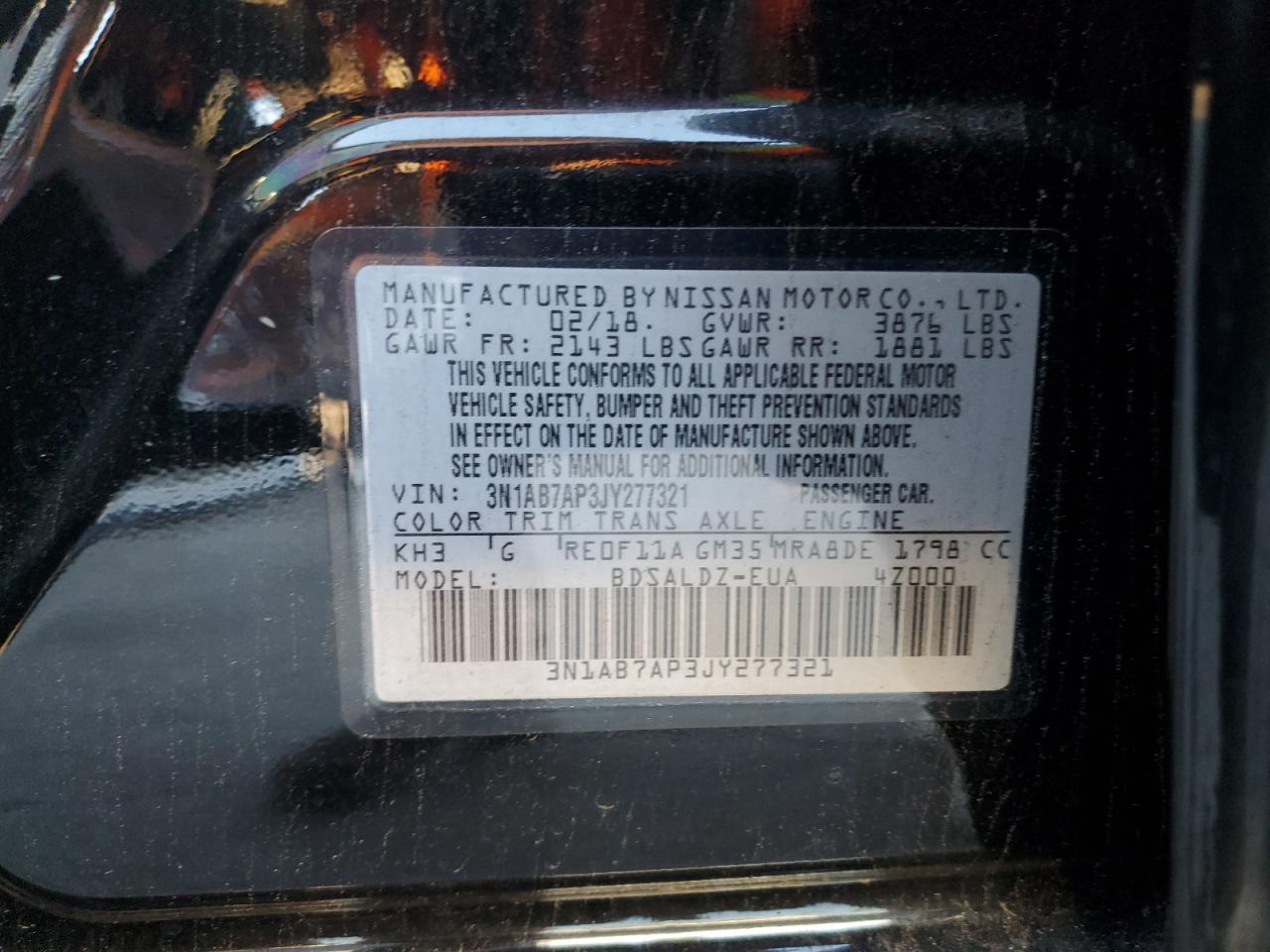 2018 Nissan Sentra - Image 12
