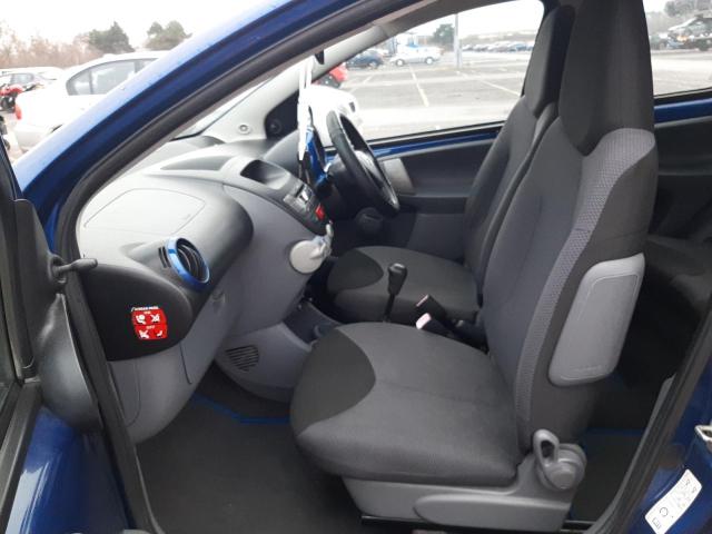 2007 TOYOTA AYGO BLUE