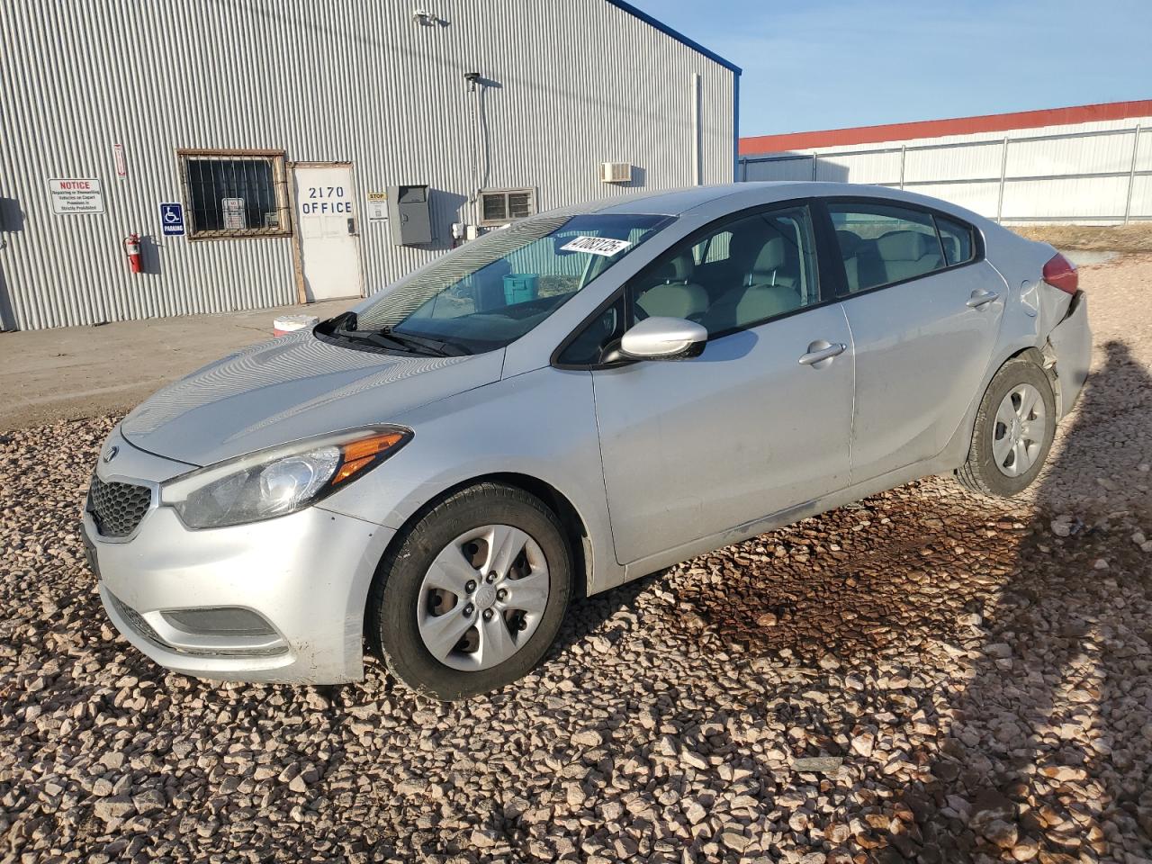 2016 Kia Forte Lx იყიდება Rapid City-ში, SD - Rear End