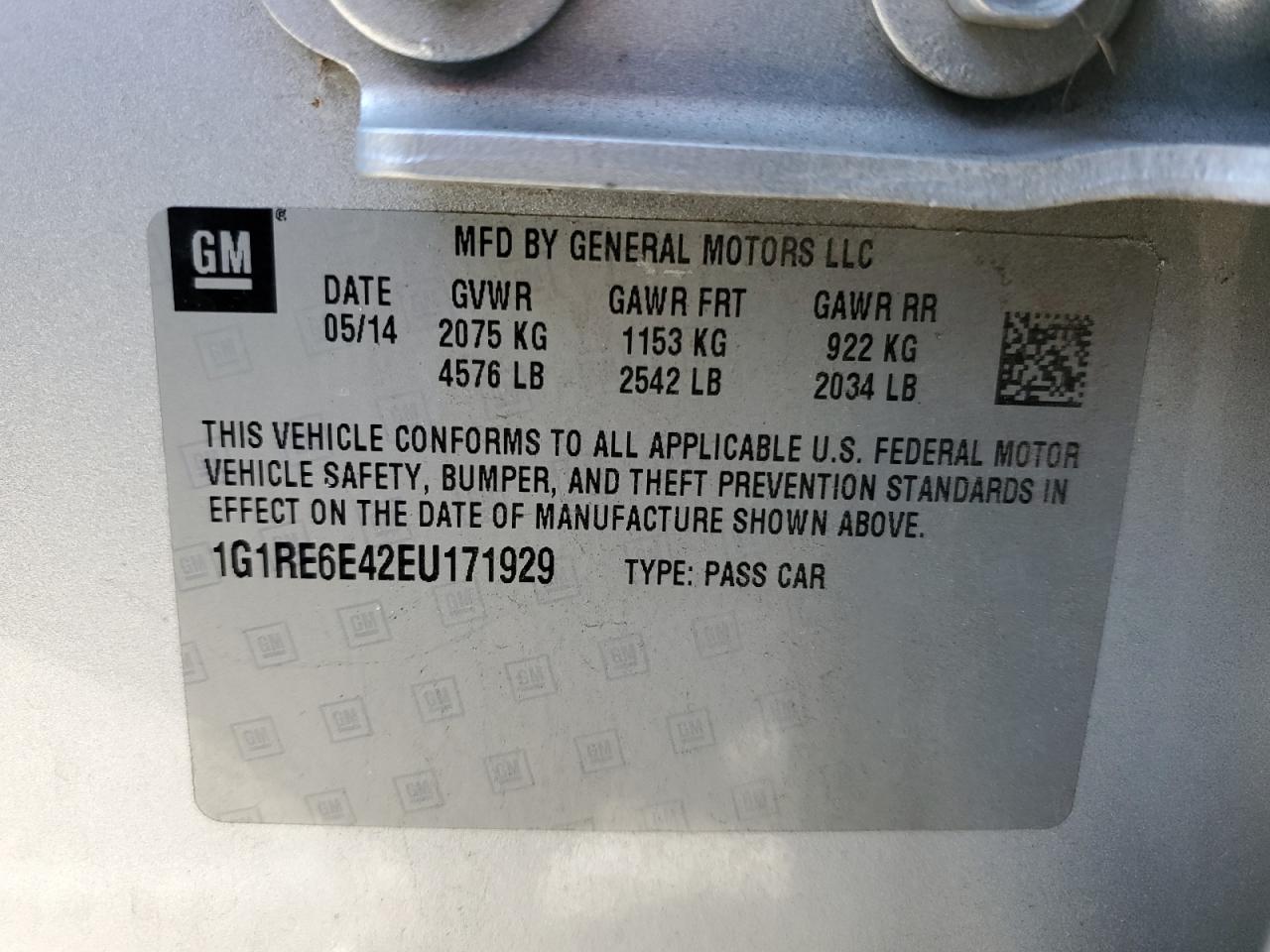 2014 Chevrolet Volt - Image 12