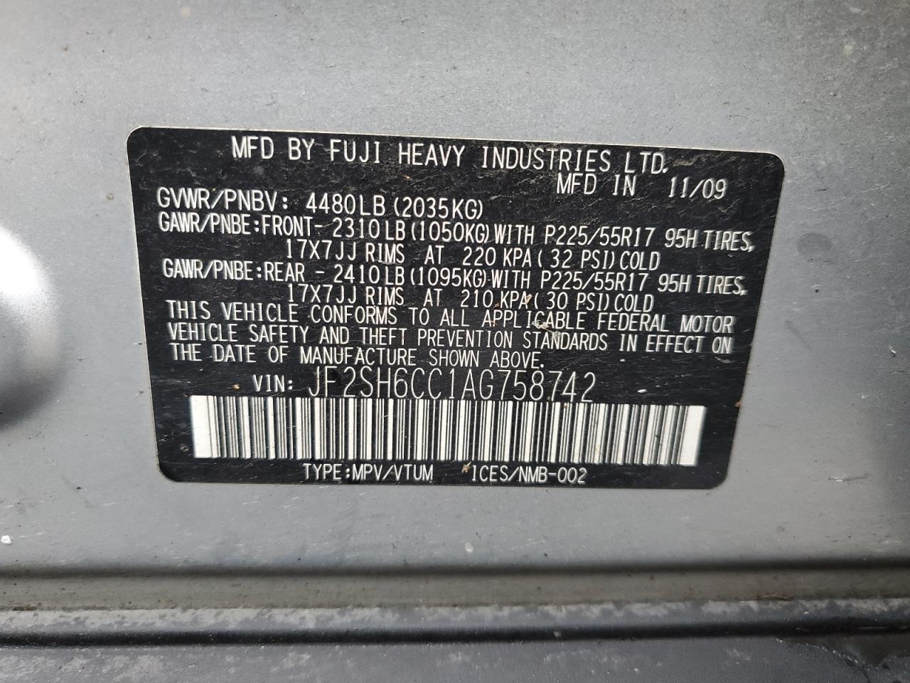 2010 Subaru Forester - Image 13