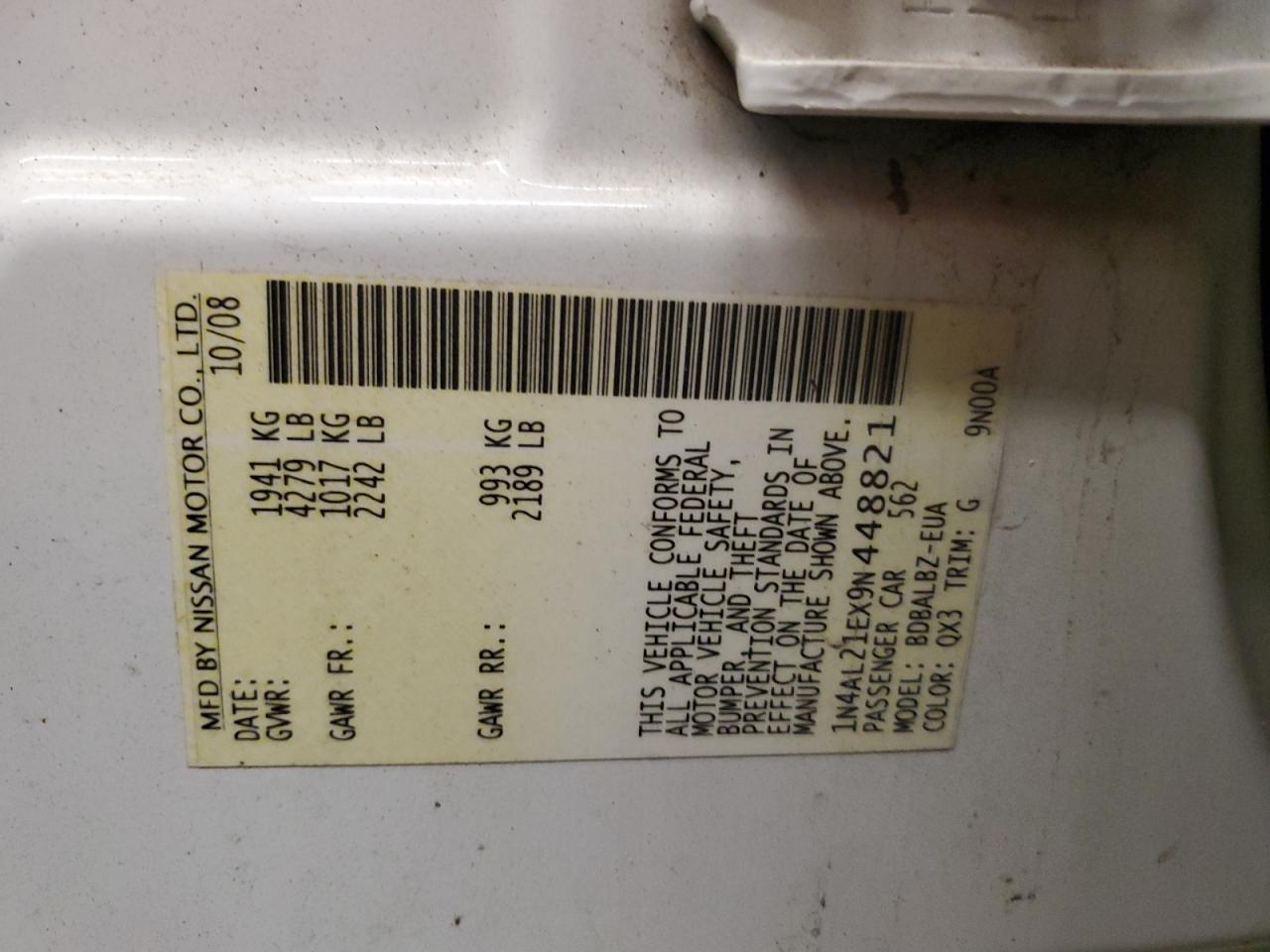 2009 Nissan Altima - Image 12