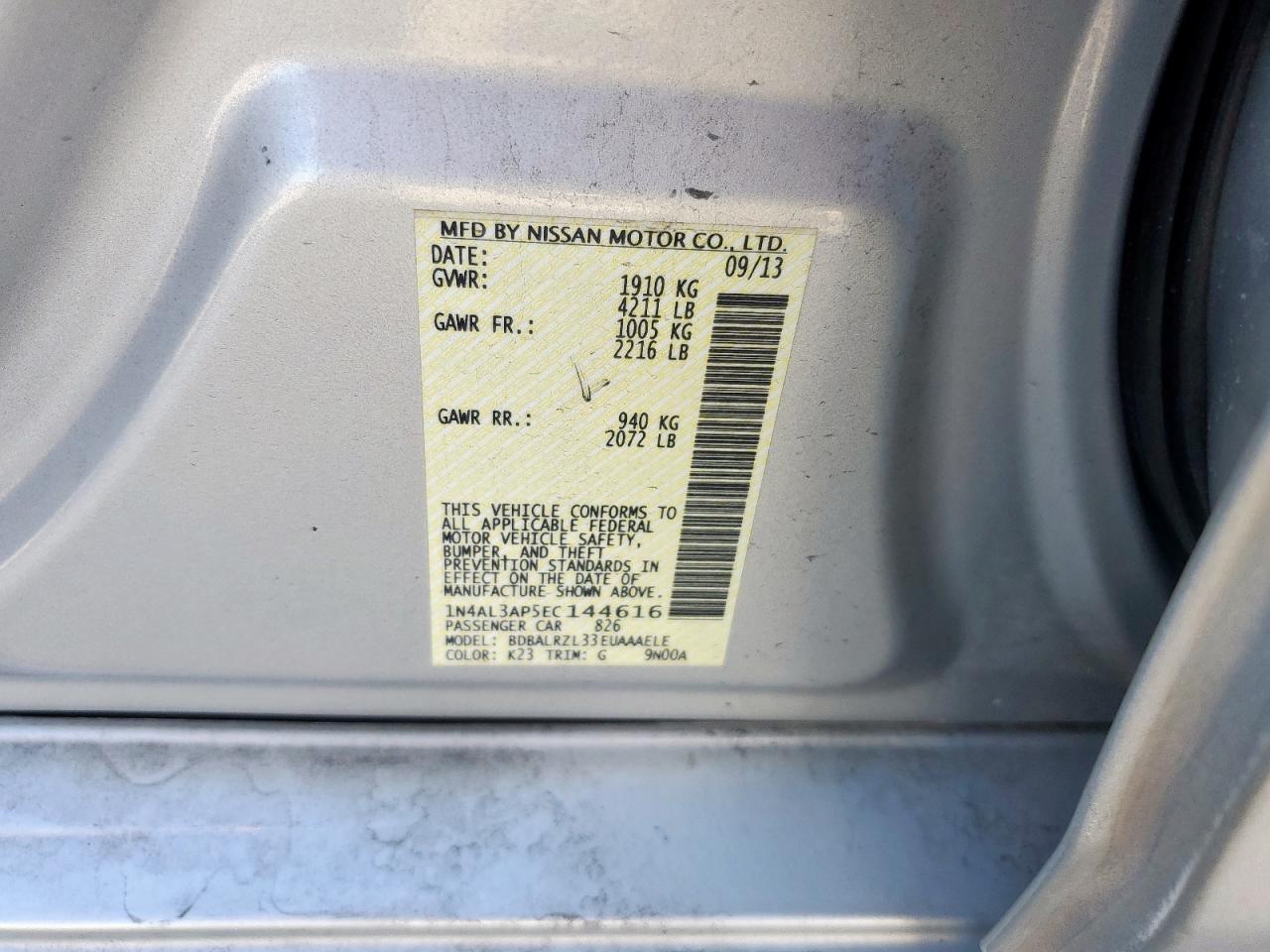 2014 Nissan Altima - Image 12