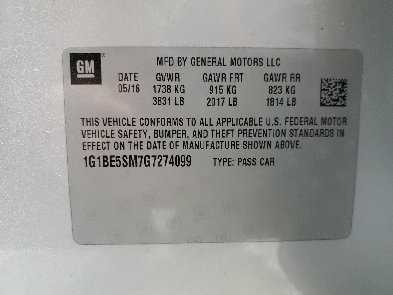2016 Chevrolet Cruze - Image 12