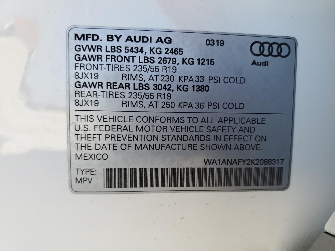 2019 Audi Q5 - Image 14