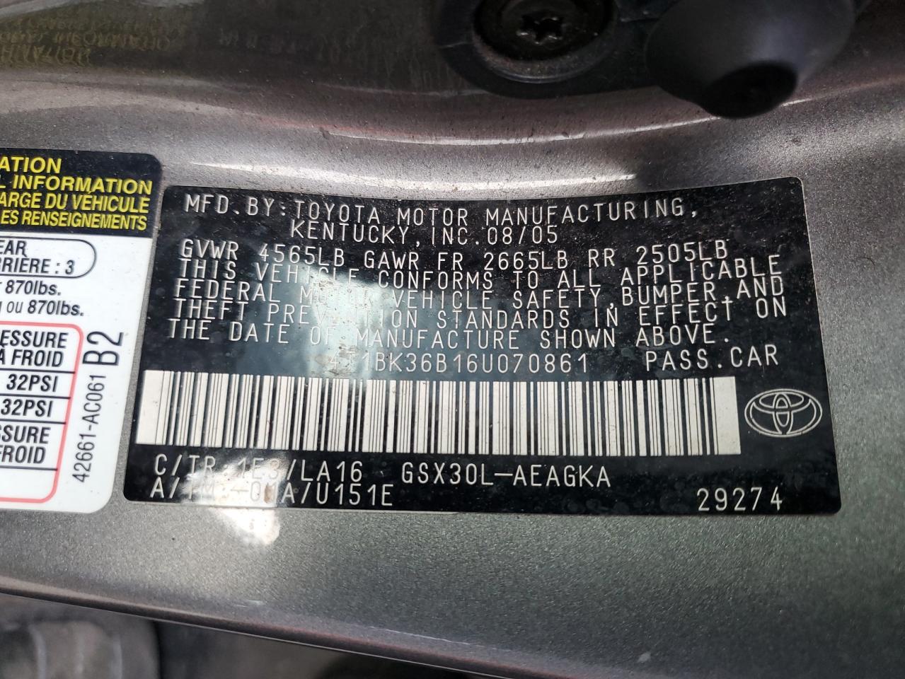 2006 Toyota Avalon - Image 12