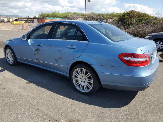  MERCEDES-BENZ E-CLASS 2012 Blue