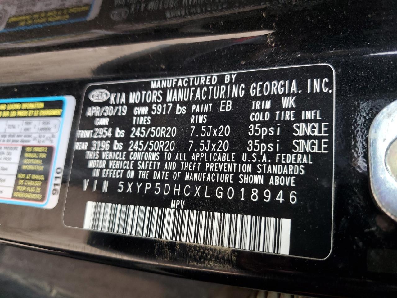 2020 Kia Telluride - Image 13