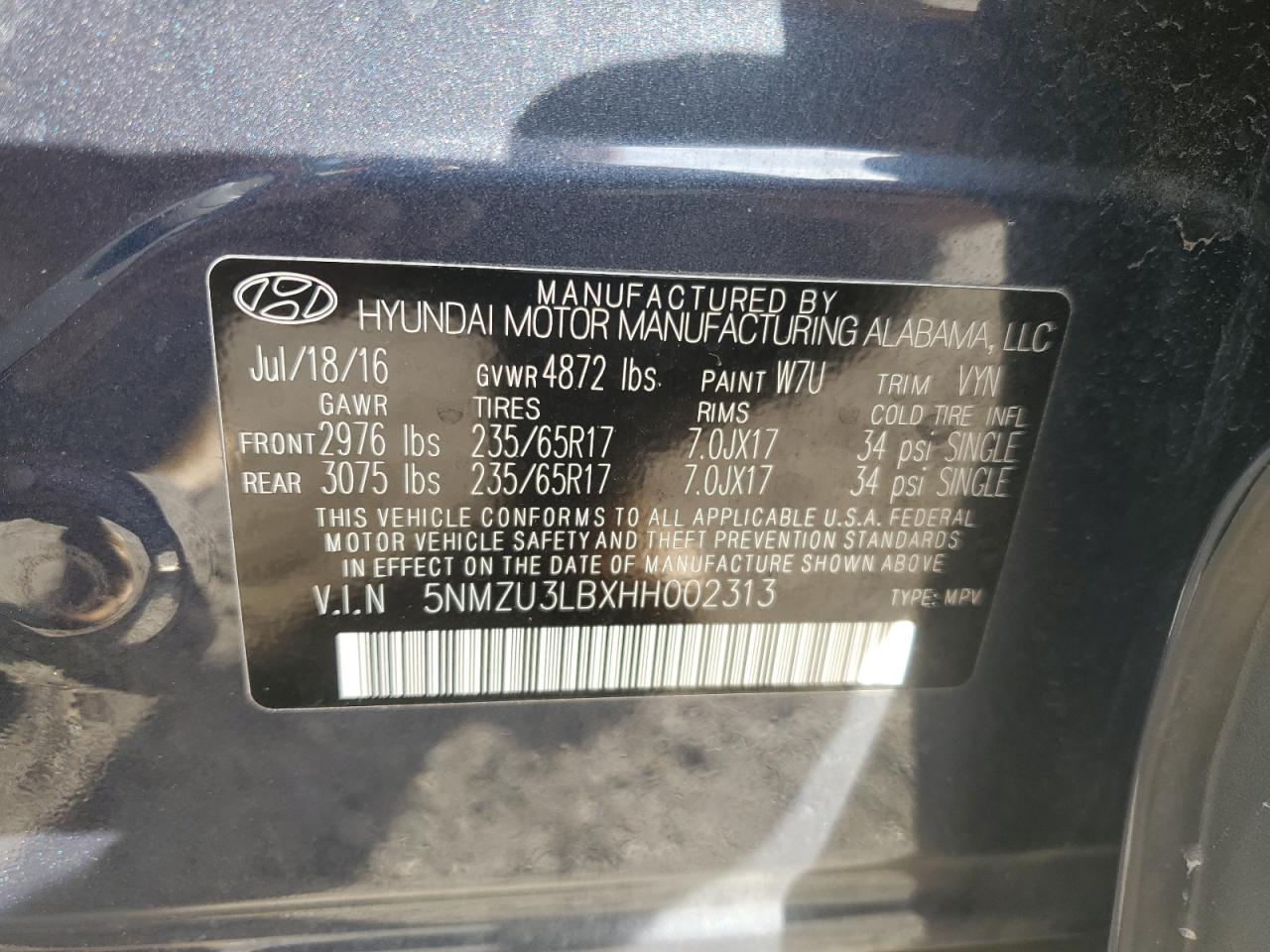 2017 Hyundai Santa Fe - Image 15