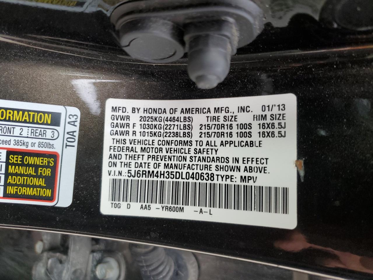 2013 Honda CR-V - Image 13