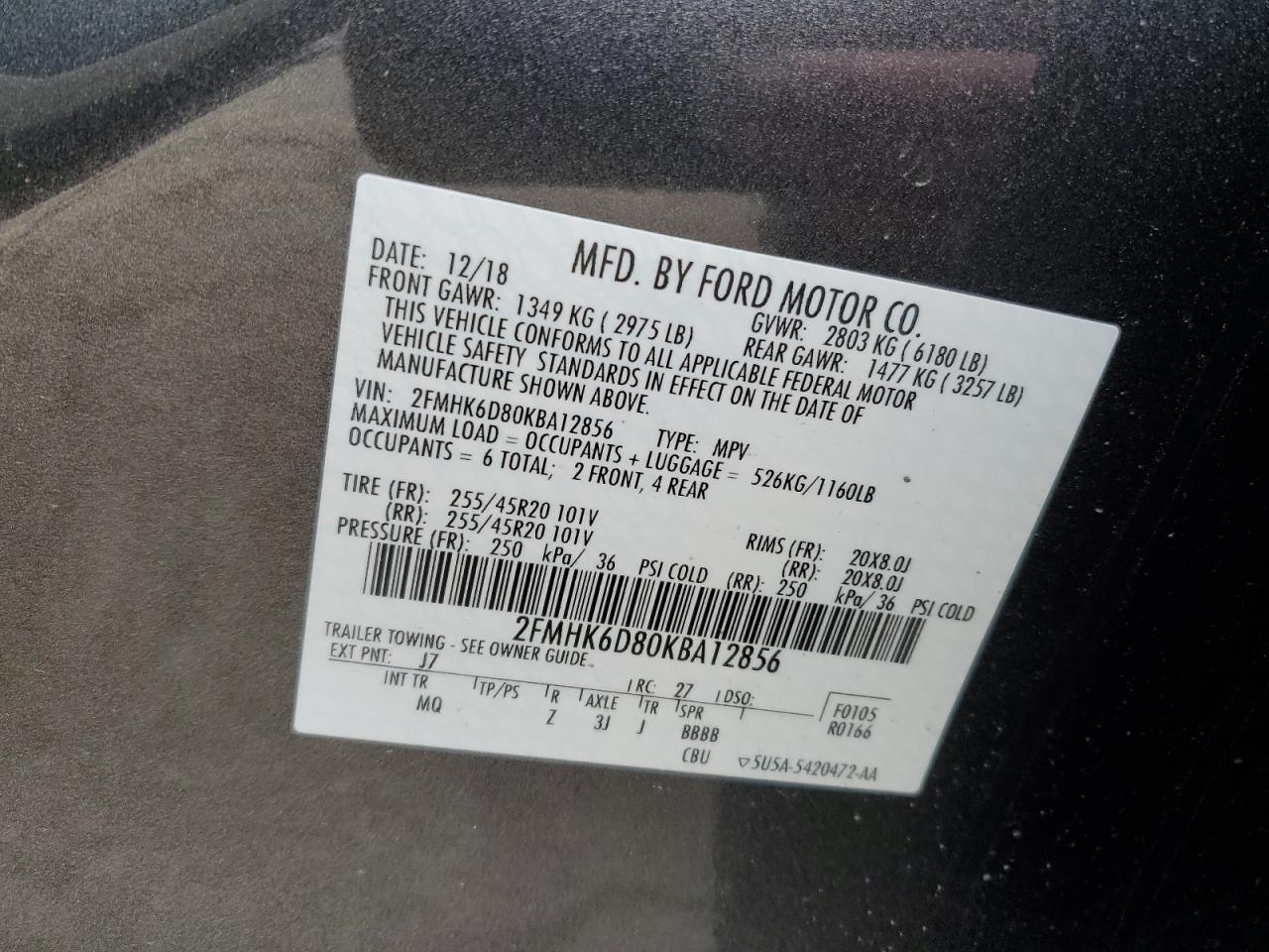 2019 Ford Flex - Image 14