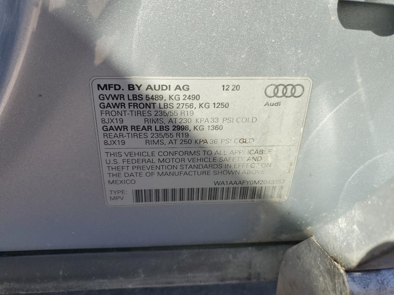 2021 Audi Q5 - Image 14