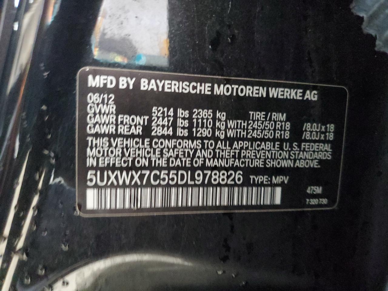2013 BMW X3 - Image 13