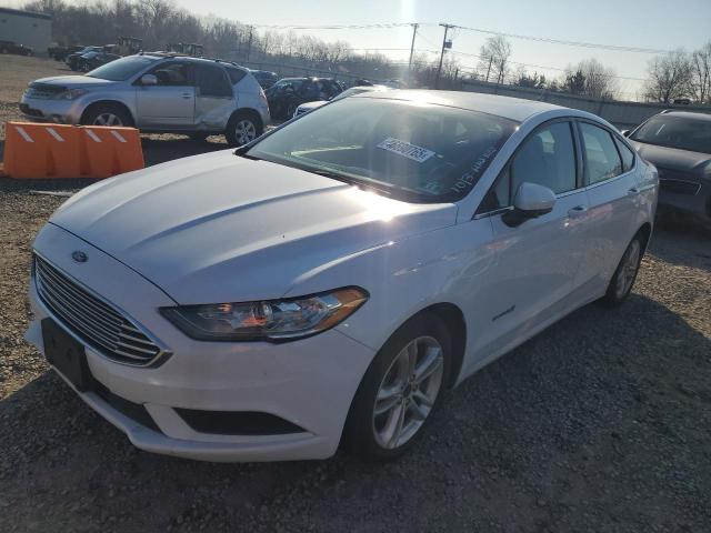 2018 FORD FUSION SE HYBRID for sale at Copart NJ - SOMERVILLE