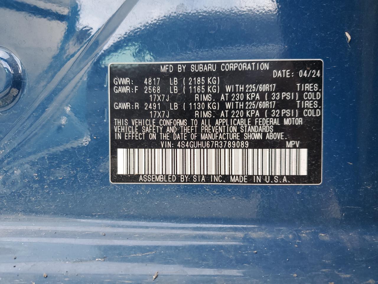 2024 Subaru XV - Image 13