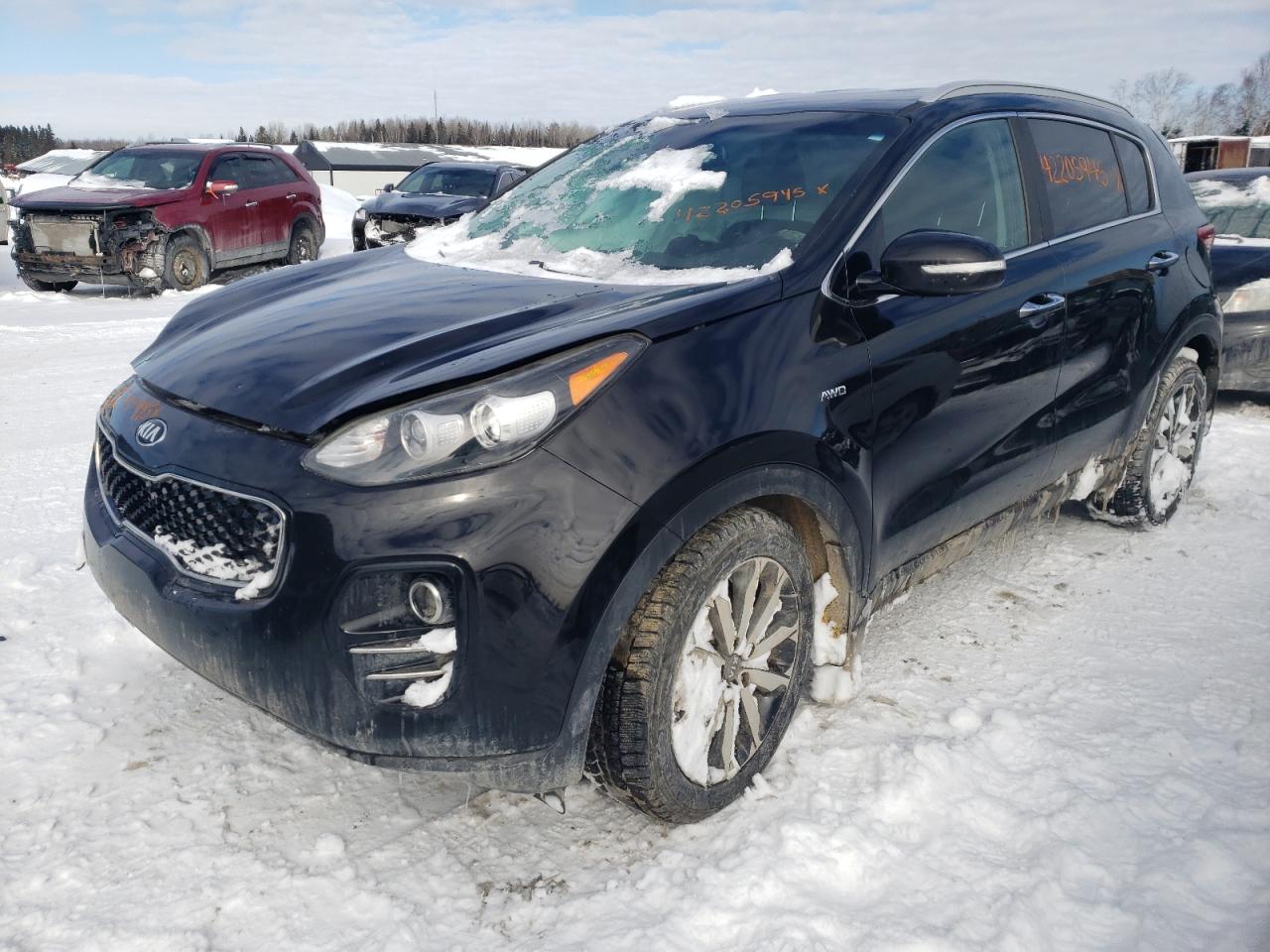 2018 Kia Sportage Ex for Sale in Montreal-est, QC - Front End